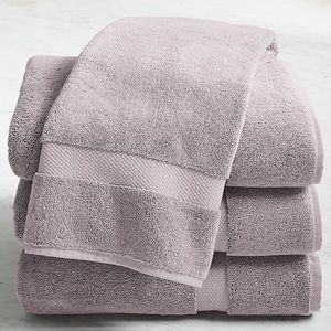RESTORATION HARDWARE Bath Towel, Light Plum